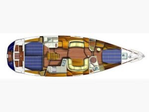 Jeanneau So49 3 Cabin Layout